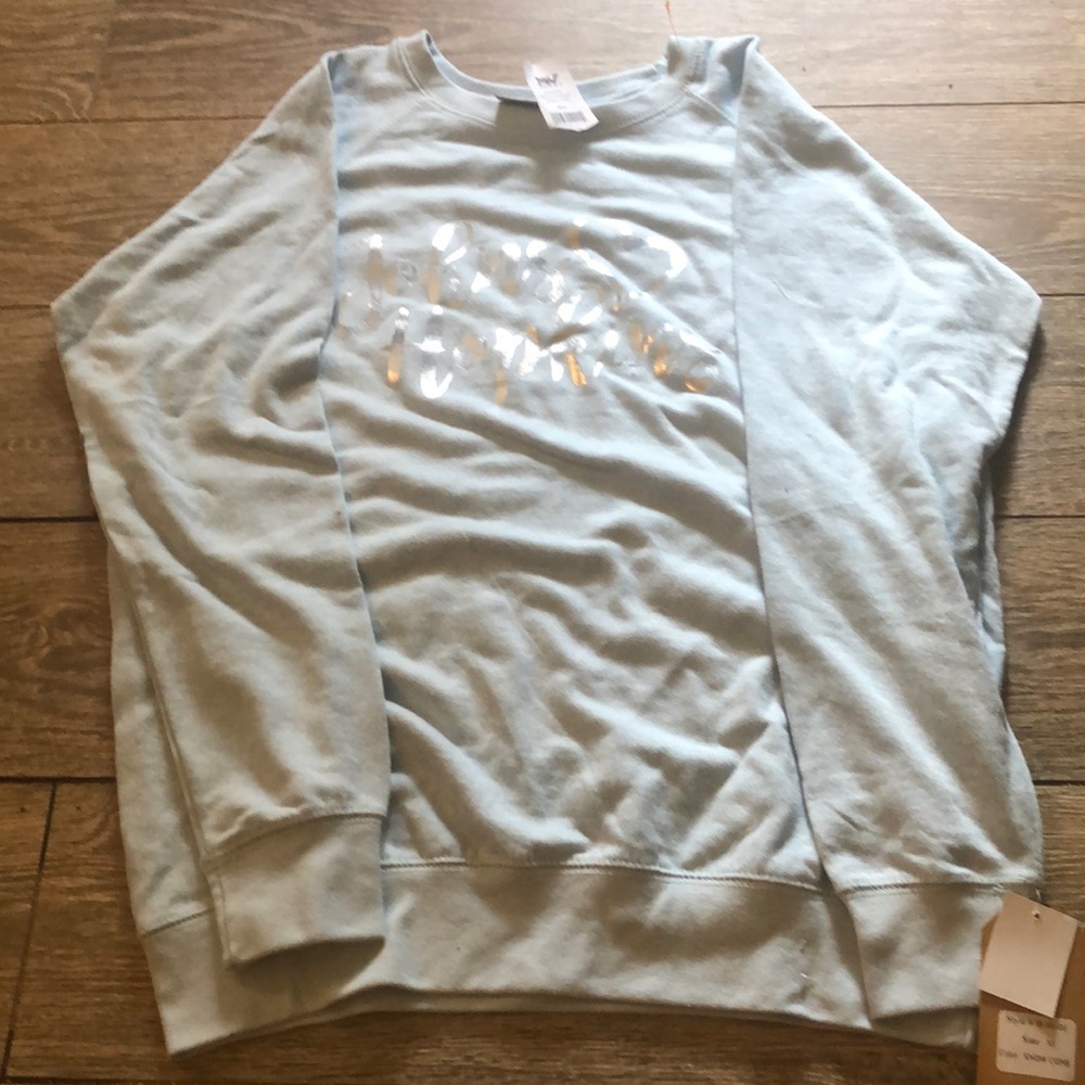 Light blue sweatshirt